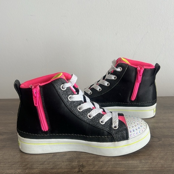Skechers Flip Kicks High Top Youth Size 2 #874 - Picture 5 of 8